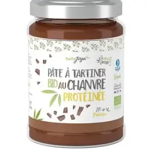 Pâte à tartiner bio au chanvre